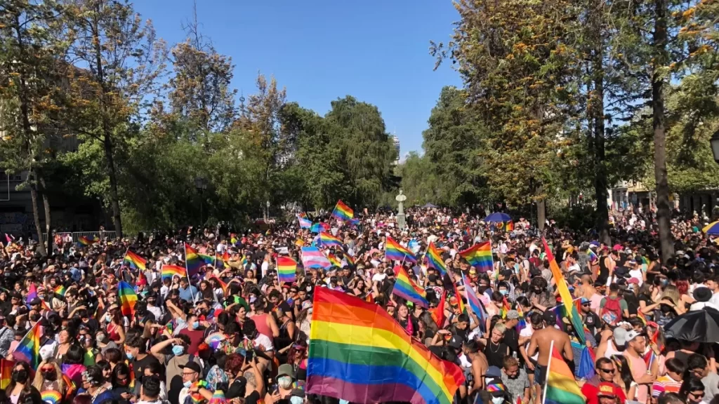 Santiago Parade 2023 la marcha masiva por la desigualdad